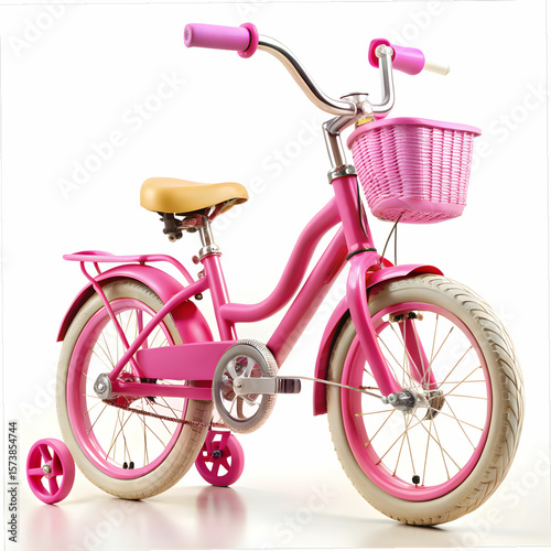 pink bicycle for children