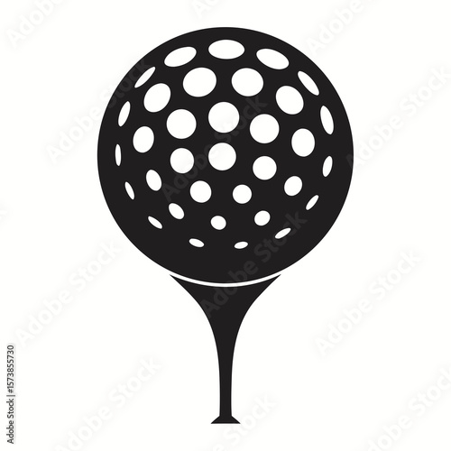 golf ball vector illustration
