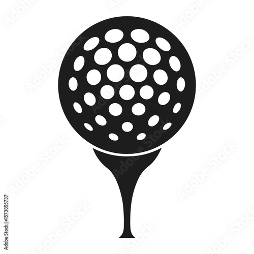 golf ball vector illustration