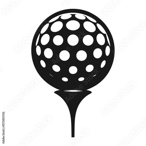golf ball vector illustration