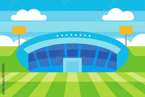 Modern Stadium Design A Futuristic Architectural Marvel