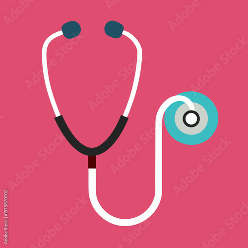 Medical Stethoscope Icon Vector