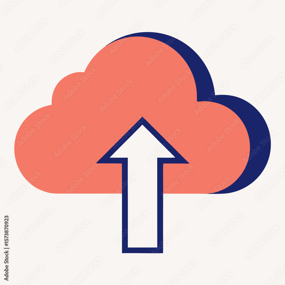 Cloud Upload Icon Design Cloud Upload Icon Design