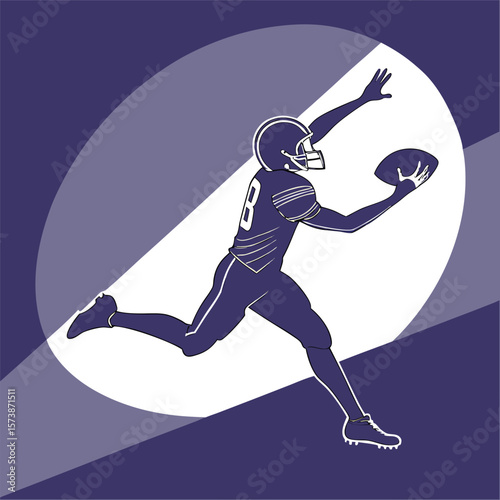 Football-player-silhouette Adobe Illustrator Artwork