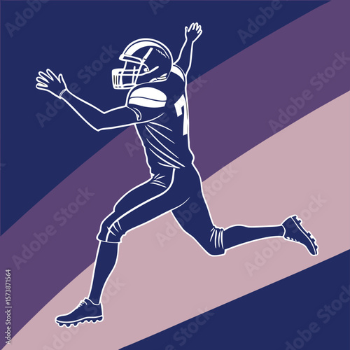 Football-player-silhouette Adobe Illustrator Artwork