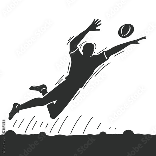 Football-player-silhouette Adobe Illustrator Artwork
