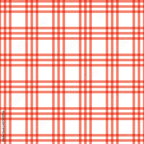 Red colour chaqe plade seamless pattern, line chevron pattern background.