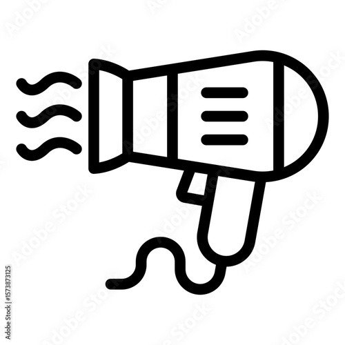 hair dryer icon