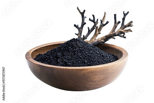 Black tea in a bowl