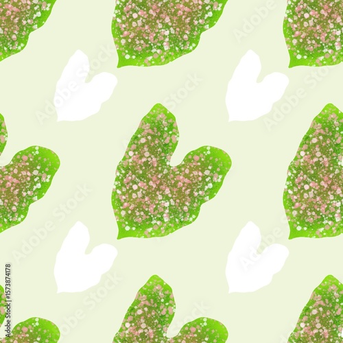 Cute pattern images are suitable for screen printing on product surfaces.