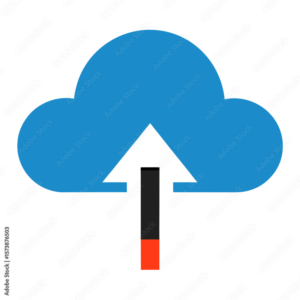 Cloud Upload Arrow Vector Art Cloud Upload Arrow Vector Art