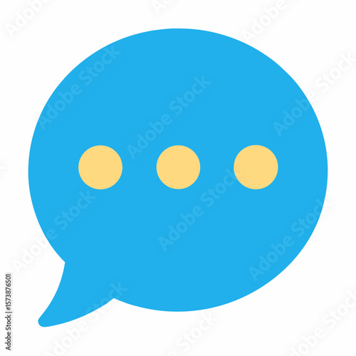 Message Chat Bubble Illustration