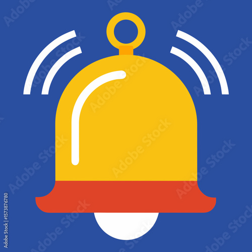 Alert Bell On Smartphone Notification Symbol