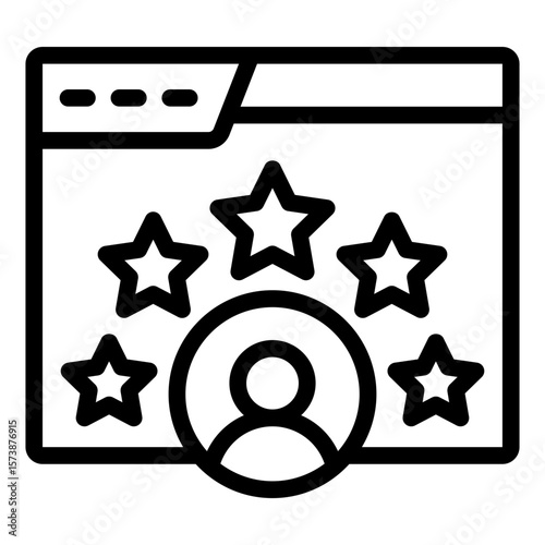 customer review icon