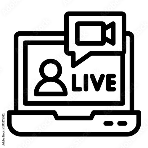 live stream icon