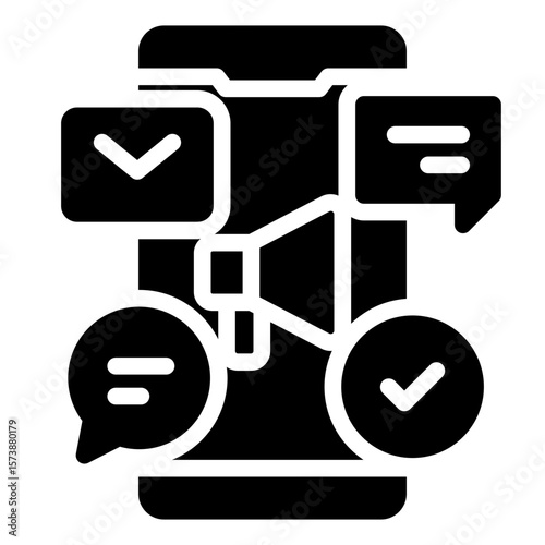 media marketing icon