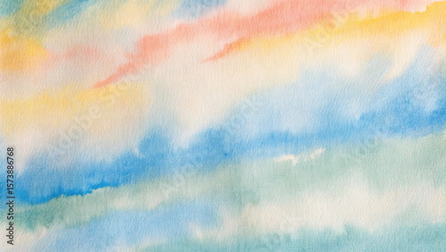 Capturing the beautiful light of a summer sunset, this abstract cloudscape features a sky ablaze with red, orange, and yellow hues, highlighting the majestic nature of the clouds at dusk