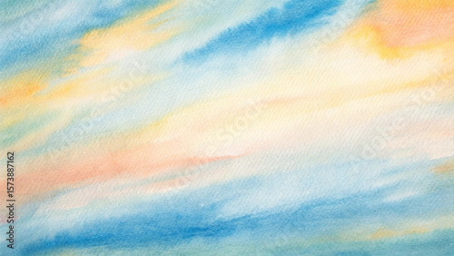 Capturing the beautiful light of a summer sunset, this abstract cloudscape features a sky ablaze with red, orange, and yellow hues, highlighting the majestic nature of the clouds at dusk