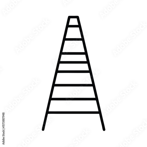 simple-step-ladder-icon-include-after-on-white-bac.eps