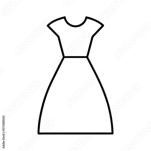 outlined-dress-icon-vector-include-after-on-white-.eps