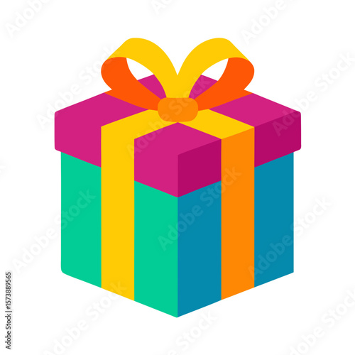 Surprise Gift Present Box Vector