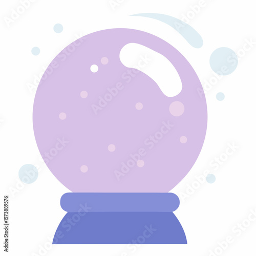 Mystical Fortune Ball Vector Design