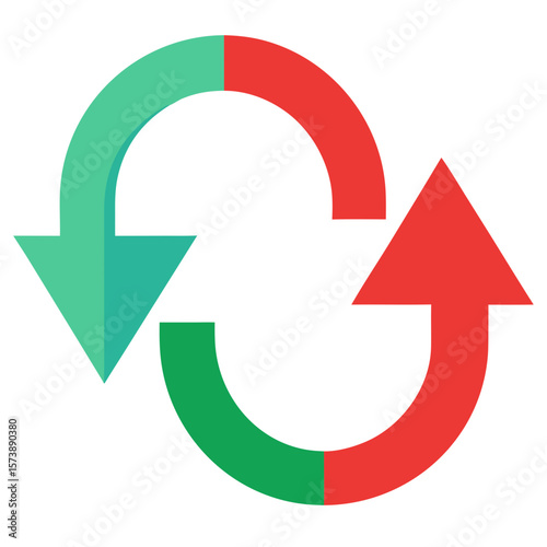 Undo And Redo Arrows Icon Art