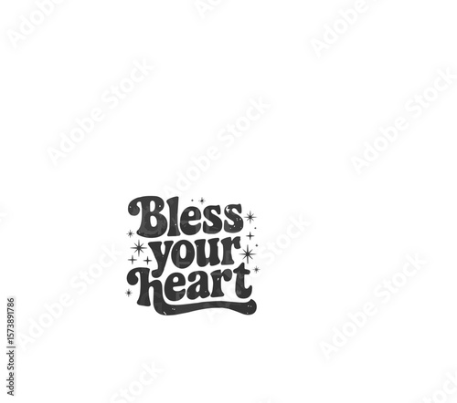 BLESS HEART SVG