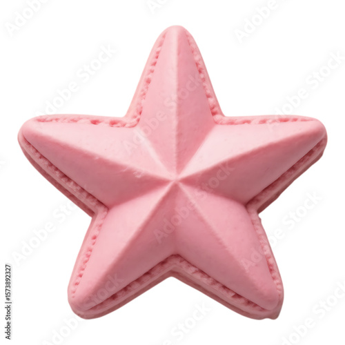 Pink Star Shaped Decoration