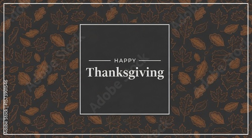 Wallpaper Mural Elegant Thank You Design: Dark Coffee Bean Background with Minimalist Typography Torontodigital.ca