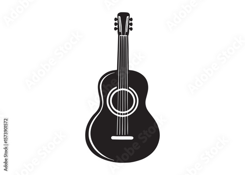 Guitar Vector, Guitar Design, Guitar Icon
