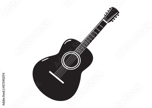 Guitar Vector, Guitar Design, Guitar Icon
