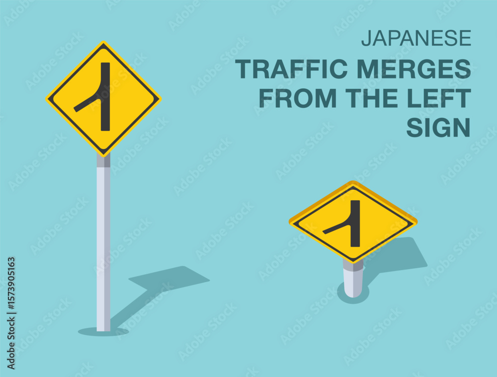 Traffic regulation rules. Isolated japanese Traffic regulation rules. Isolated japanese