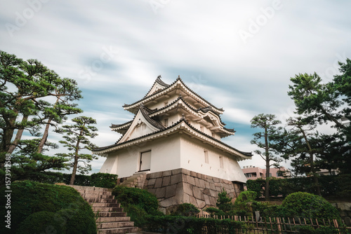 Photography Japan Travel Takamatsu Castle at sunset
