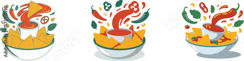Spicy Salsa and Tortilla Chips A Delicious Combination