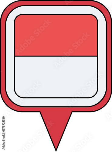 Indonesian Pin Symbol