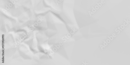White crumpled paper background texture pattern overlay. wrinkled high resolution arts craft and Seamless white crumpled paper.	