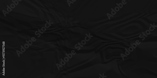 black crumpled paper background. old paper wrinkle texture pattern. cardboard wrinkled arts craft and Seamless crumpled paper.	
