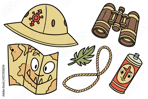 vector illustration of a mexican sombrero