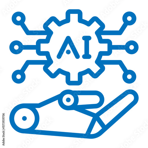 Robotic process icon