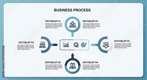 Streamlined Business Process Flowchart A Visual Guide to Efficiency