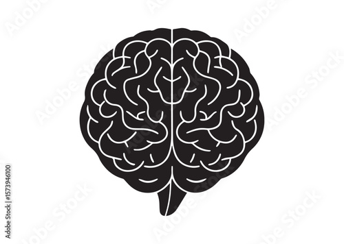 Mental Brain Vector, Brain Icon