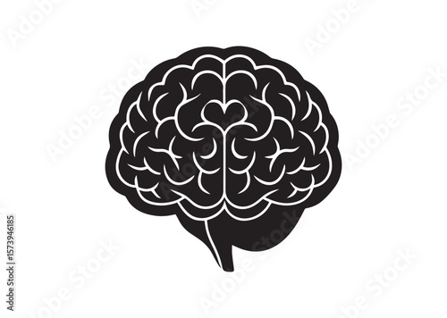 Mental Brain Vector, Brain Icon