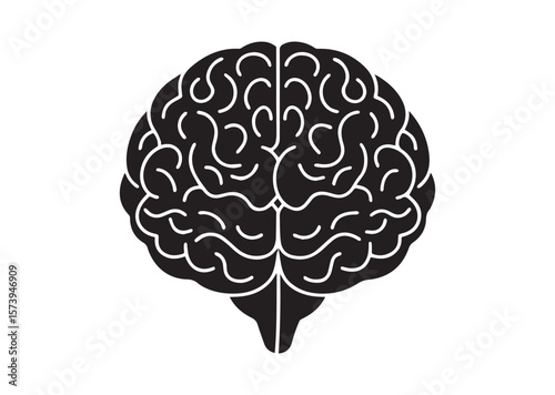 Mental Brain Vector, Brain Icon