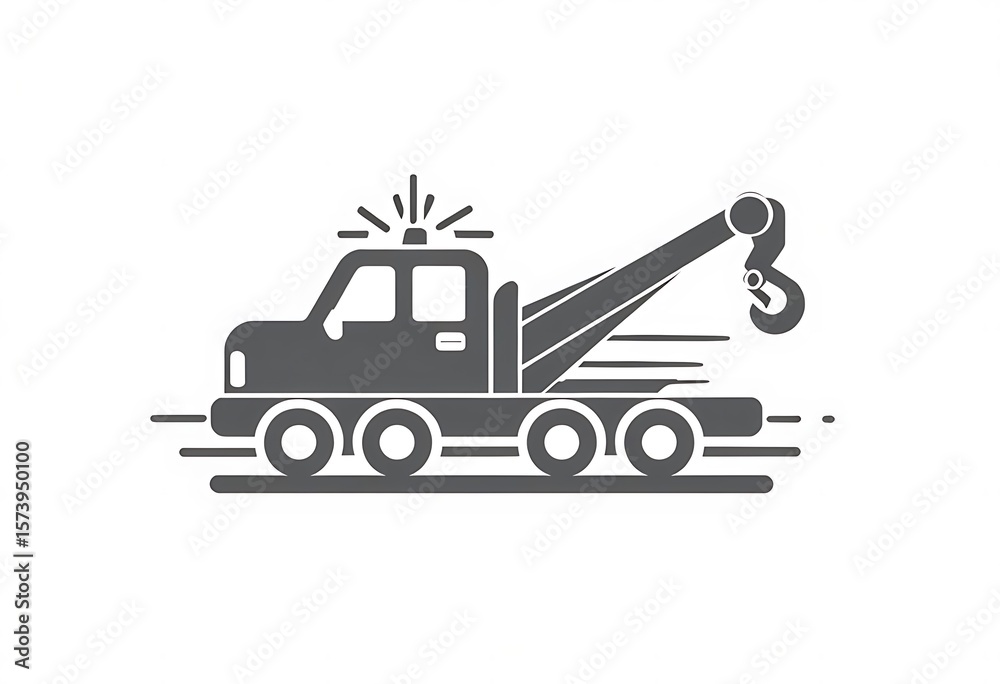 Fototapeta premium Tow truck