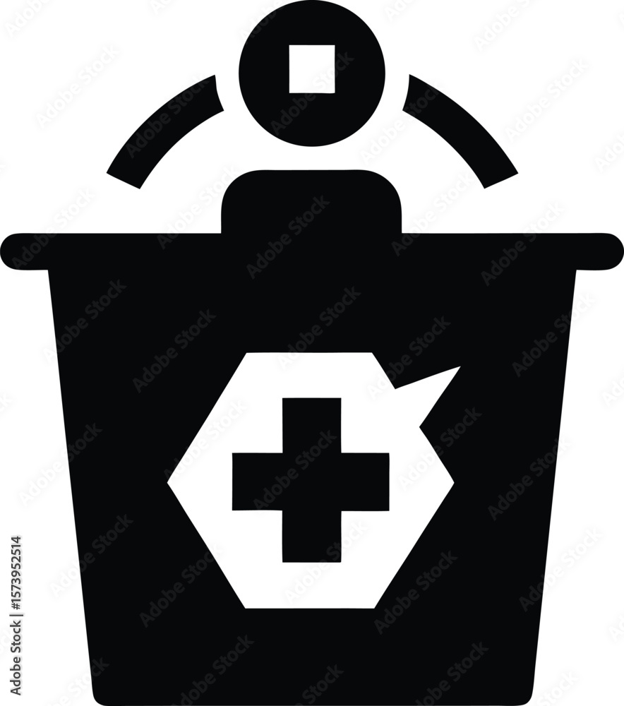 Obraz premium Do professional medicine icon here