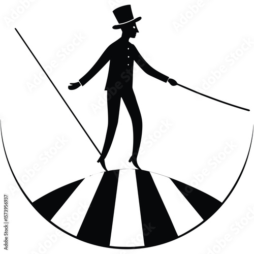 silhouette of a man
