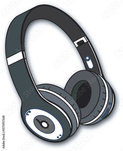 headphone  music sound isolated audio white equipment technology stereo headset 
