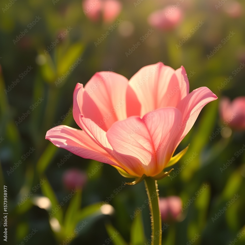 Fototapeta premium pink lotus flower