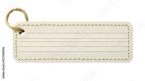 Blank Tag for Personalization and Labeling in Various Crafting Projects
